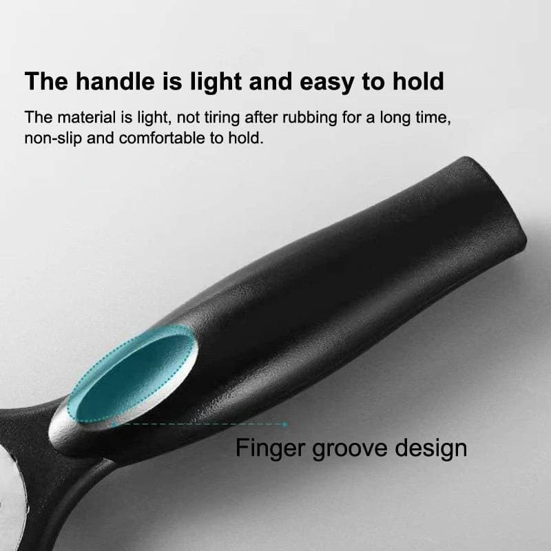 Warmwing Aço Inoxidável Plástico Pé Contusão Calcanhar Polidor Para Descascar Calos E Esfregar Pés Pedicure Dois Lados F
