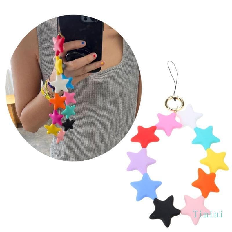 timini Chaveiro De Estrela De Silicone Brincalhão Para Quartos Infantis E Áreas De Estudo