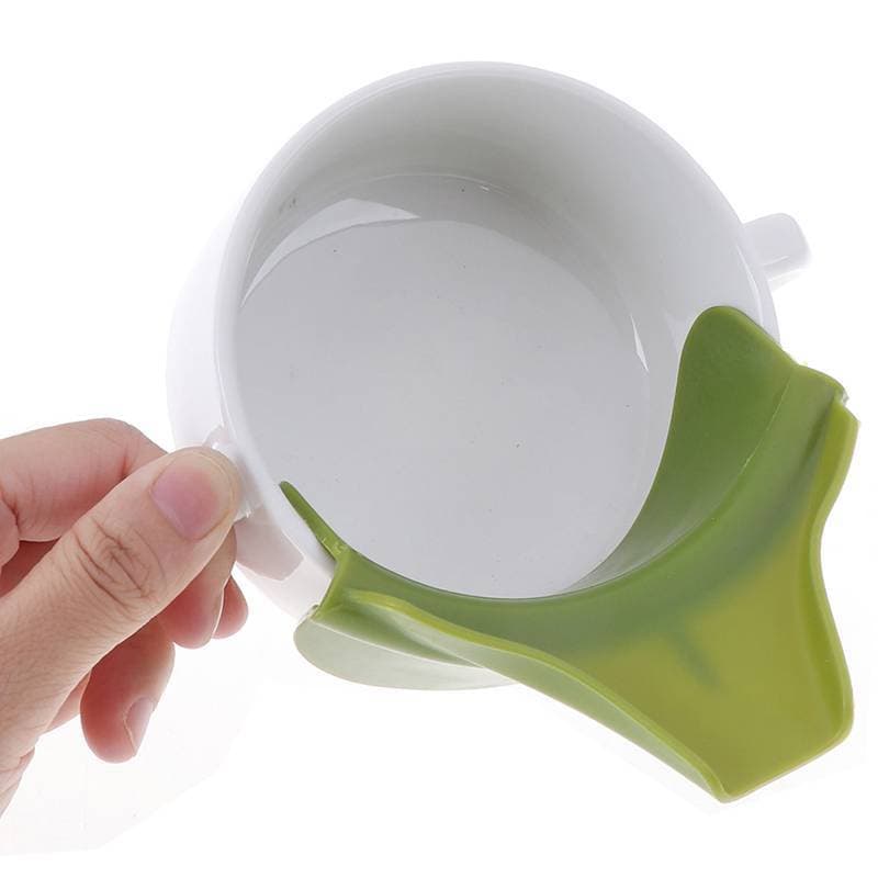 [gongj] 1Pc Novo Funil De Sopa De Silicone Ferramentas De Cozinha Ferramenta Defletora De Água