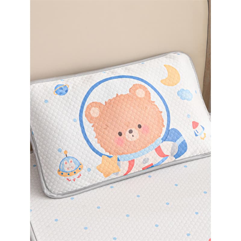 Um preguiçoso ervilhas de gelo pele-amigável respirável confortável macio dos desenhos animados bonito retangular 30cm x
