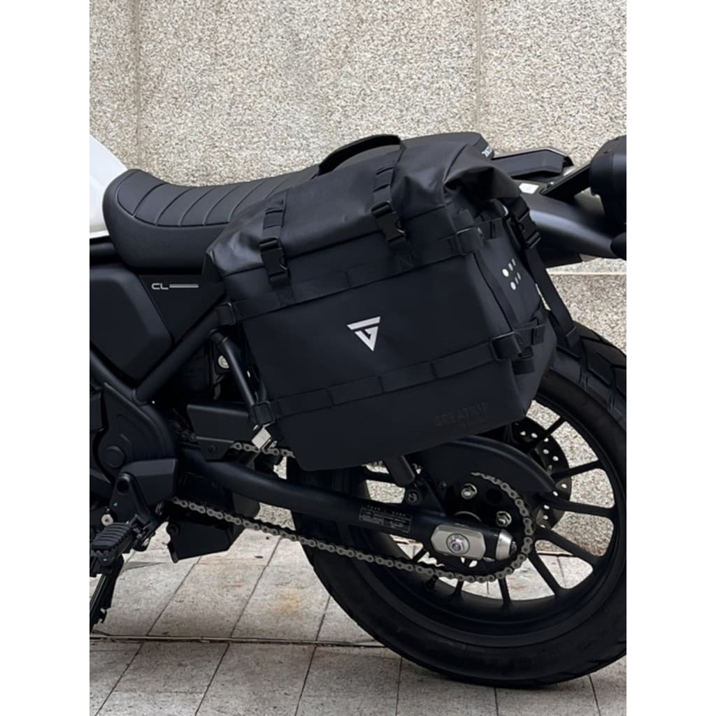 Adequado para Honda CL300/CL500 liberação rápida à prova dwaterproof água saco lateral saco de sela resistente ao desgas
