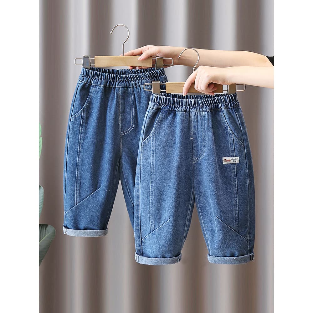 Crianças roupas infantis meninos calças 2026 primavera outono novo estilo médio pequeno roupas infantis roupas de outono