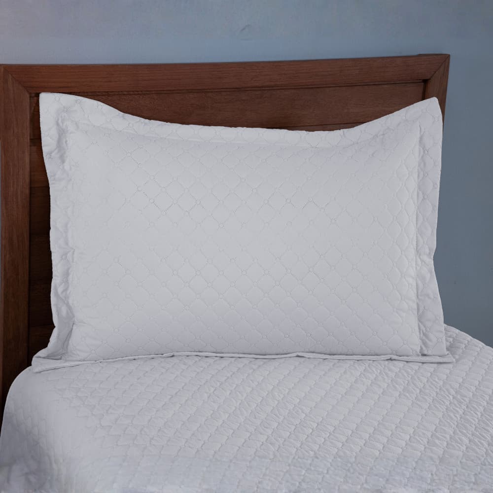 Porta-Travesseiro Comfort Microfibra 100% Poliéster Matelado com Aba Americana
