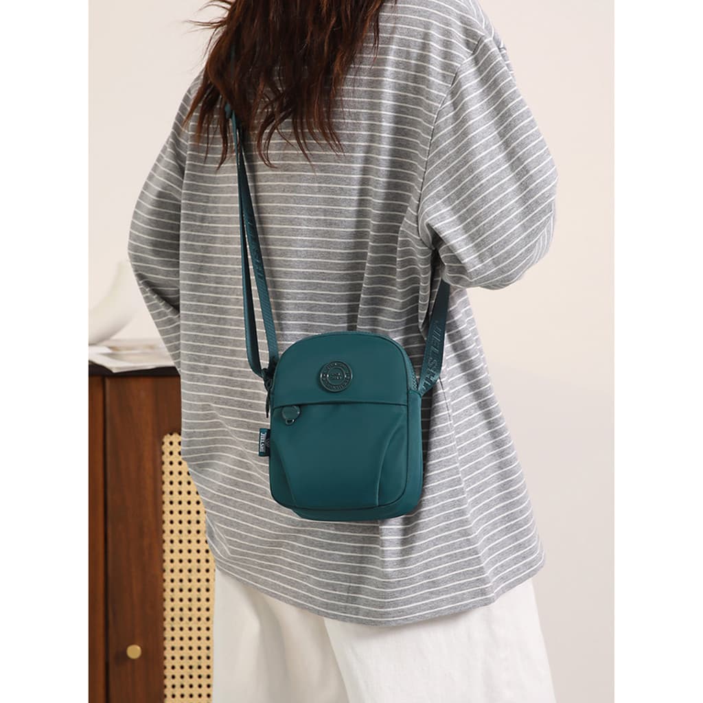 Jerons novo estilo Mini bolsa mensageiro de ombro leve moda lona saco do telefone móvel Casual All-Match senhoras Commut