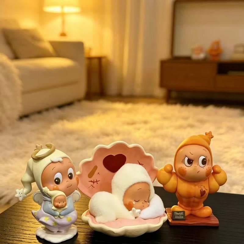 Uma família de quatro estrelas série de coração desenho animado presentes de mês inteiro para namoradas bonecas fofas de