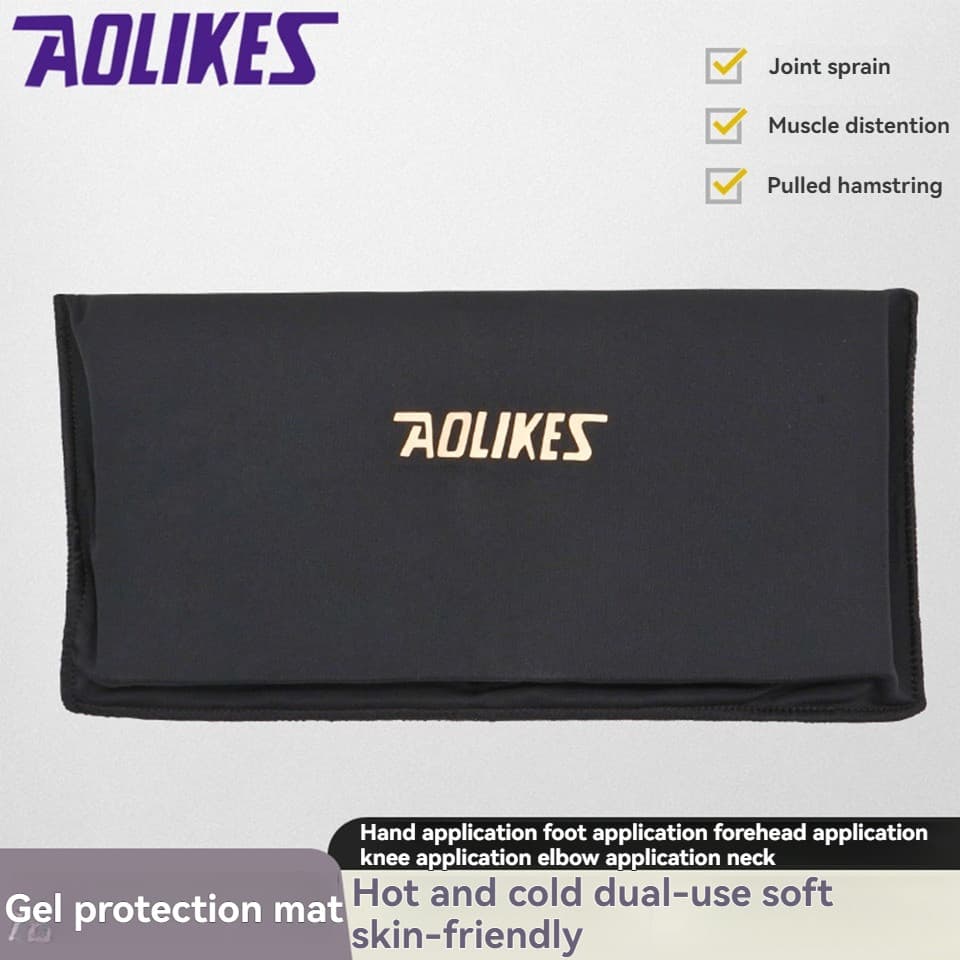 AOLIKES 1 Peça 7mm Gel Espesso Quente/Frio Almofada Quadrada Reutilizável Durável De Alta Elasticidade