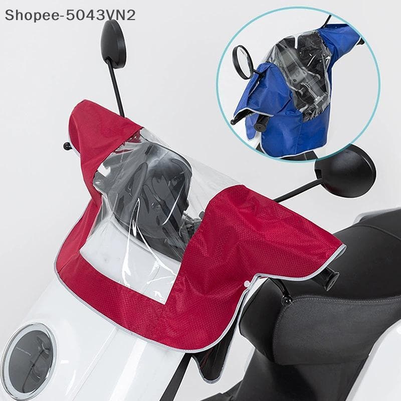[RE] Capa De Cabeça De Tecido Oxford Para Motocicleta Chuva À Prova D'água Painel De Contra Poeira Universal Moto Acessó