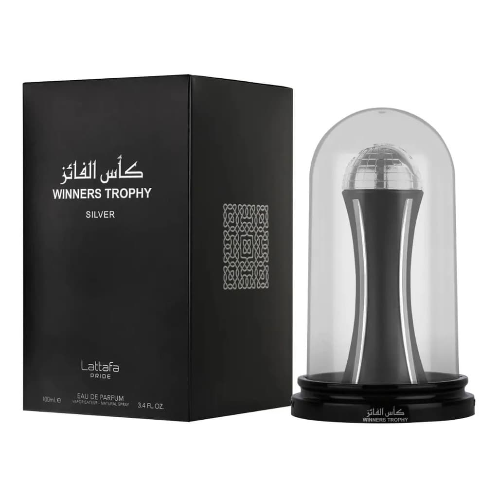 Perfume  Unisex Lattafa Winners Trophy Silver Edp100ml Lacrado/Genuino