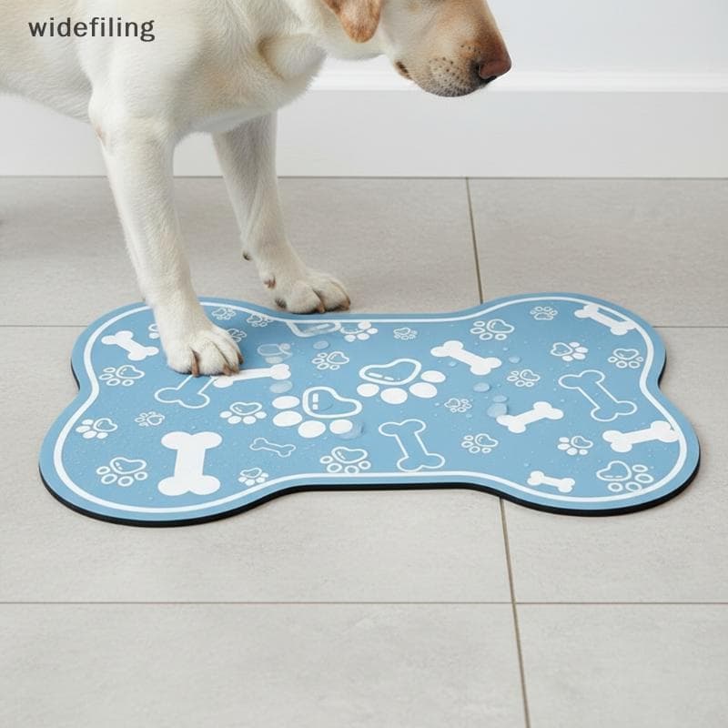 Tapete Antiderrapante De Lama Diatomácea Para Animais De Estimação , Alimentação De Cães E Gatos , Super Absorvente À Pr