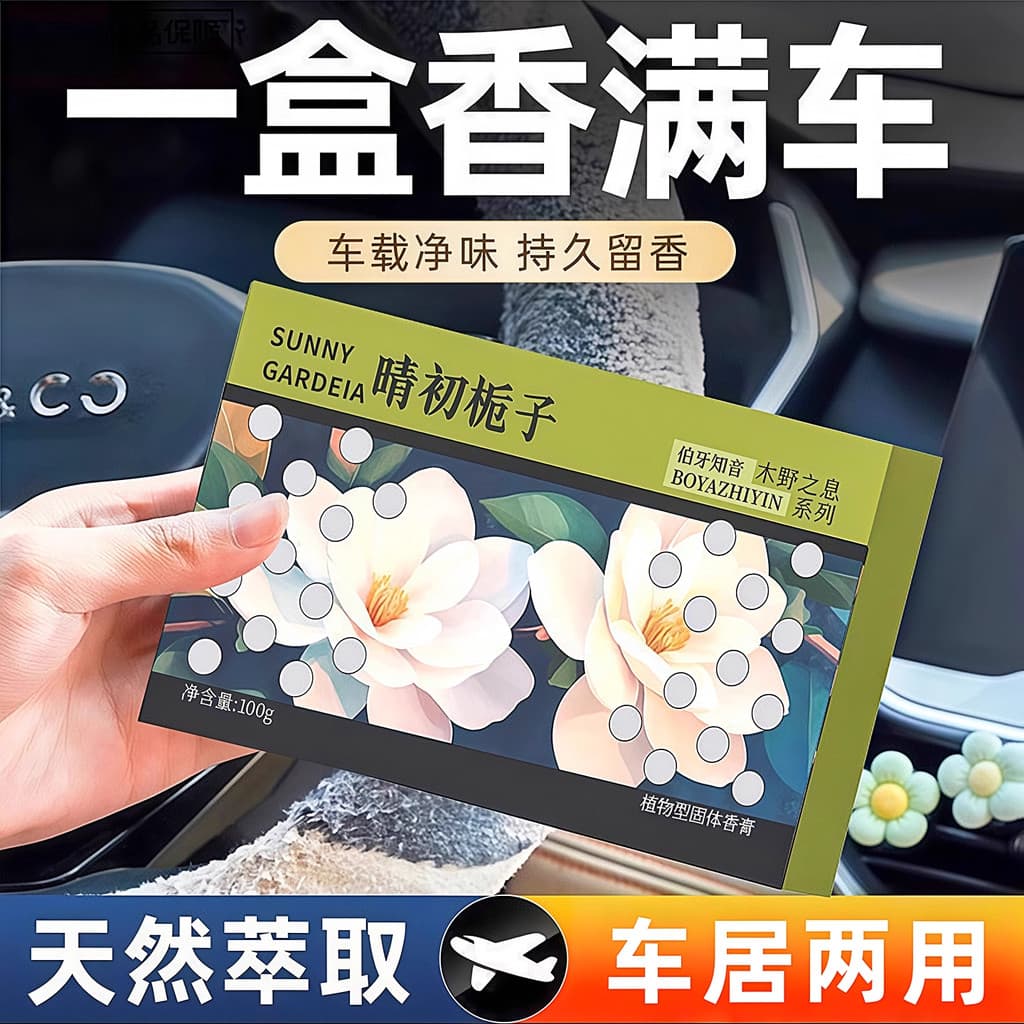 Fragrância de carro purifica o ar Remove Odor