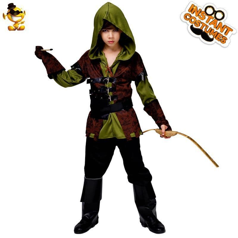 Crianças masculino Halloween Grand Theft traje festa meninos guardião caçador traje carnaval traje