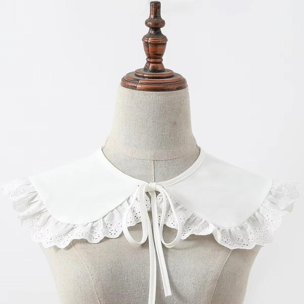Colar Falso De Renda KALTENDIN , Gola Destacável Doce Elegante , Decote Decorativo DIY Macio E Confortável