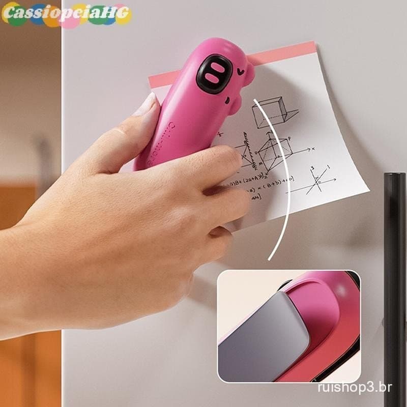 (Cassiopeiahg) Mini Seladora de Sacos USB Recarregável, Máquina de Selagem Térmica para Sacos de Lanches, Seladora de Al