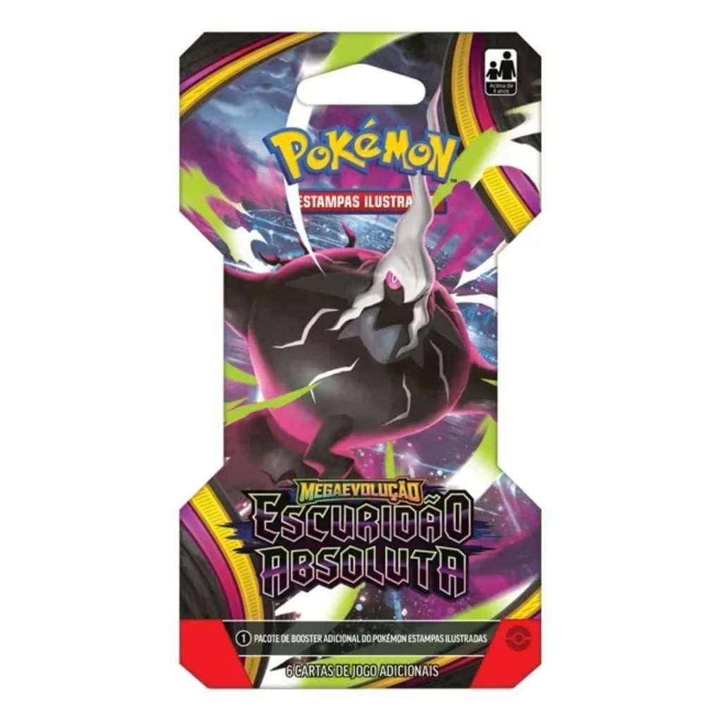 Blister Unitário Pokémon ME05  Escuridão Absoluta - Copag DO