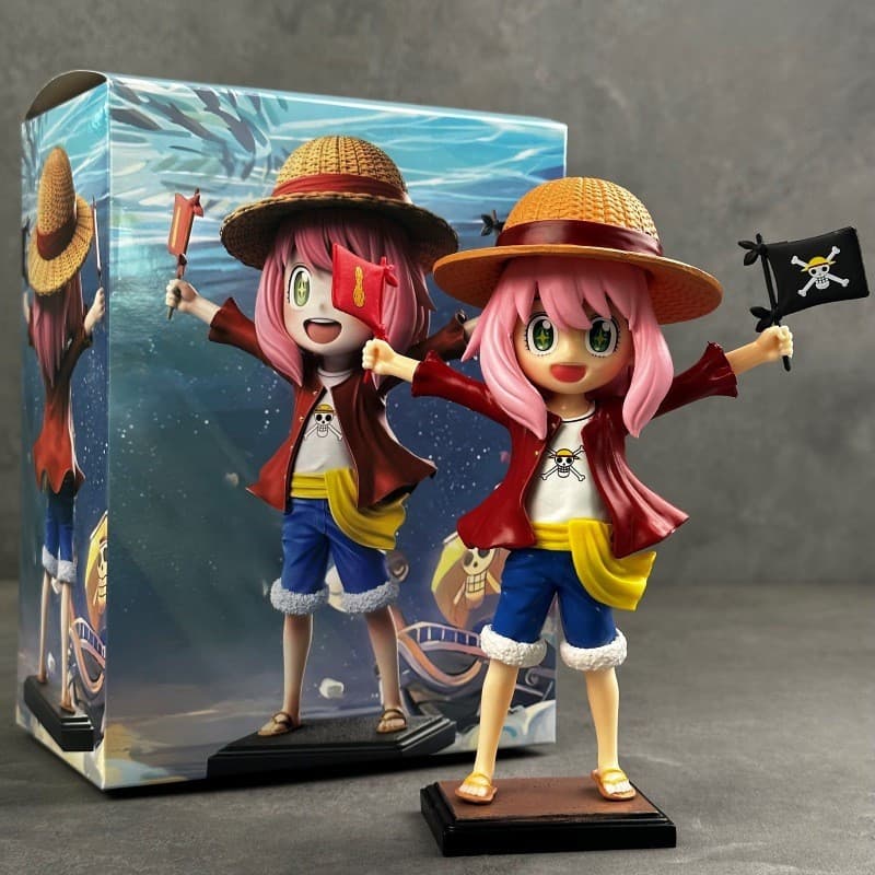 Enfeites de Anime Arnia Luffy feitos à mão bidimensional estrela olho Arnia