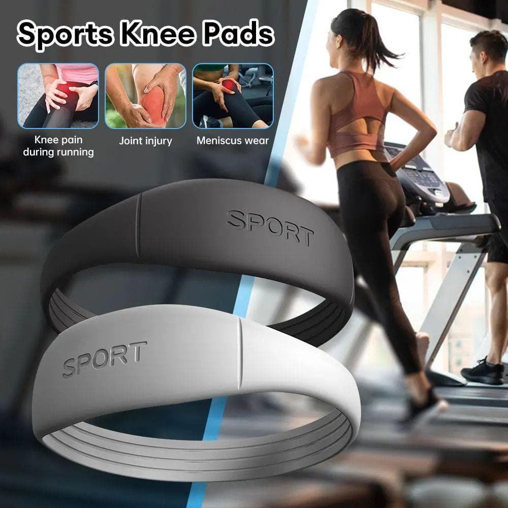 Joelheiras De Tendão De Patela KERVOYN , Faixa De Proteção De Silicone De Alta Elasticidade , Joelheira Esportiva De Sup