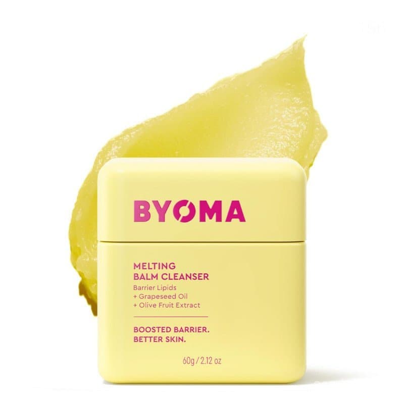 BYOMA Melting Balm Facial Cleanser - Bálsamo de Limpeza Suave como Manteiga para Reparação da Barreira Cutânea - Sabonet