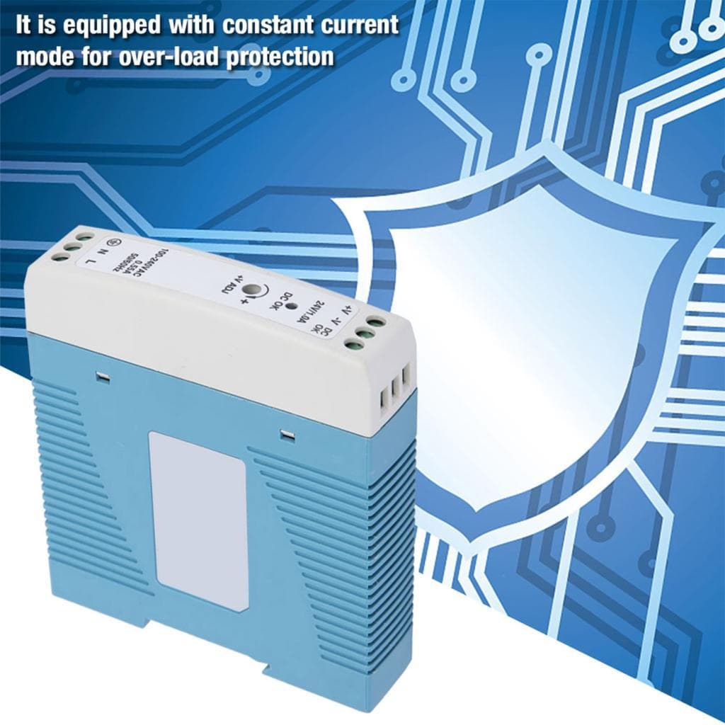 housespace.br-SIP-TW Funien Din Rail Fonte de alimentação 24W DC 24V Saída Modo de corrente constante para proteção
