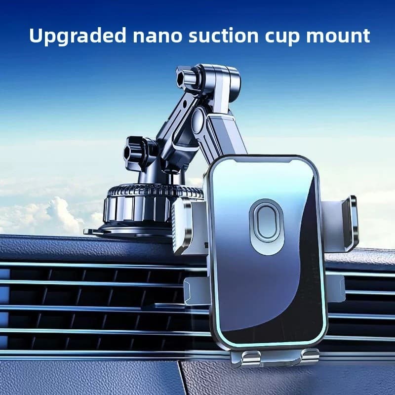 Suporte de Telefone para Carro com Ventosa Ultra-Estável