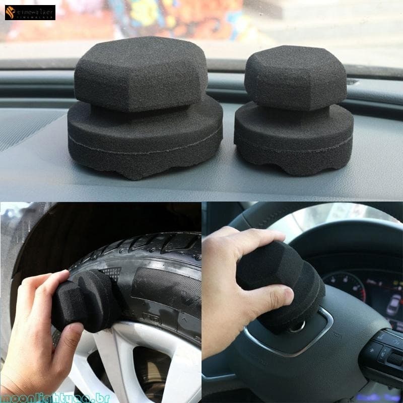 Almofada De Polimento De Carro Portátil-Detalhamento Automático