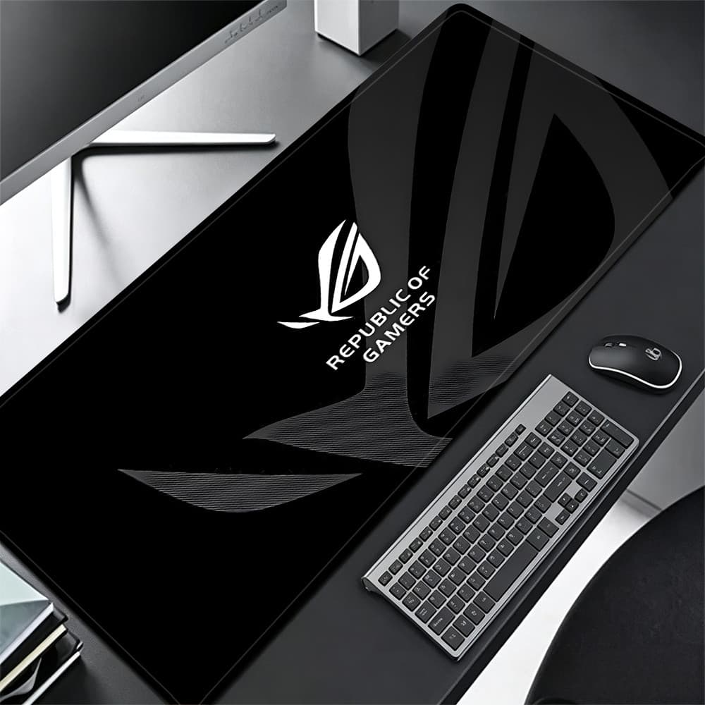 Grande Jogo Mouse Pad Antiderrapante 80X30 CM Impressões Personalizadas Mousepad Costurado Borda Spendthrift Olho KK2