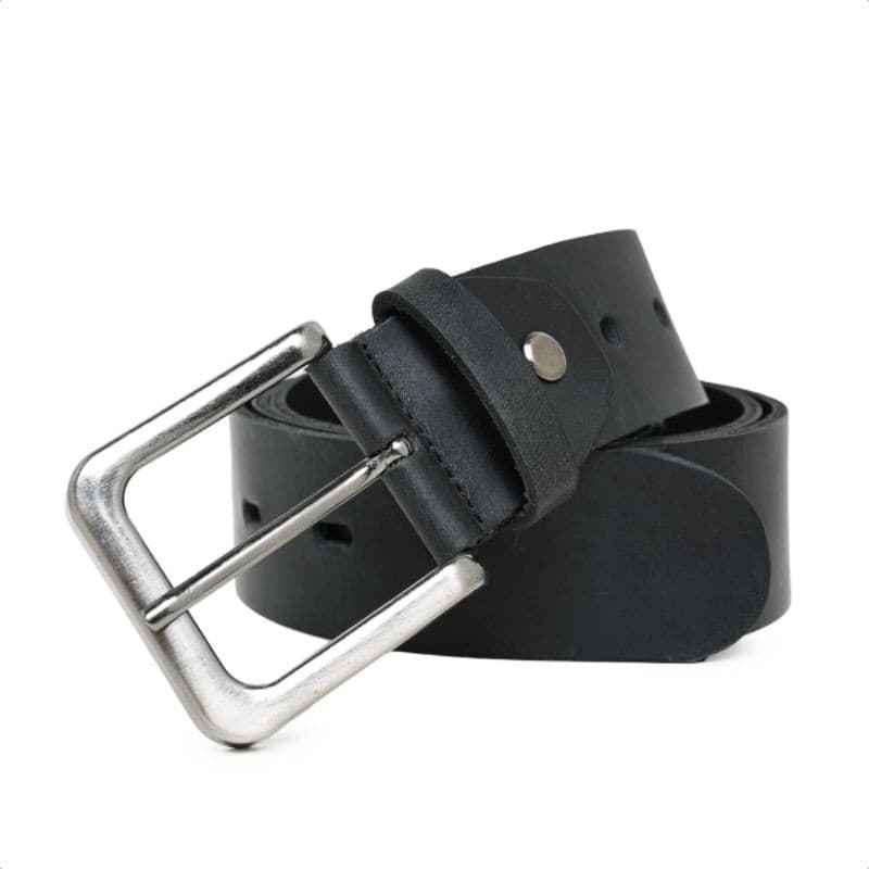 Cinto Masculino Em Couro Legítimo resistente moderno Elegante.(CINTO FOSSIL FIVELA PRATA)