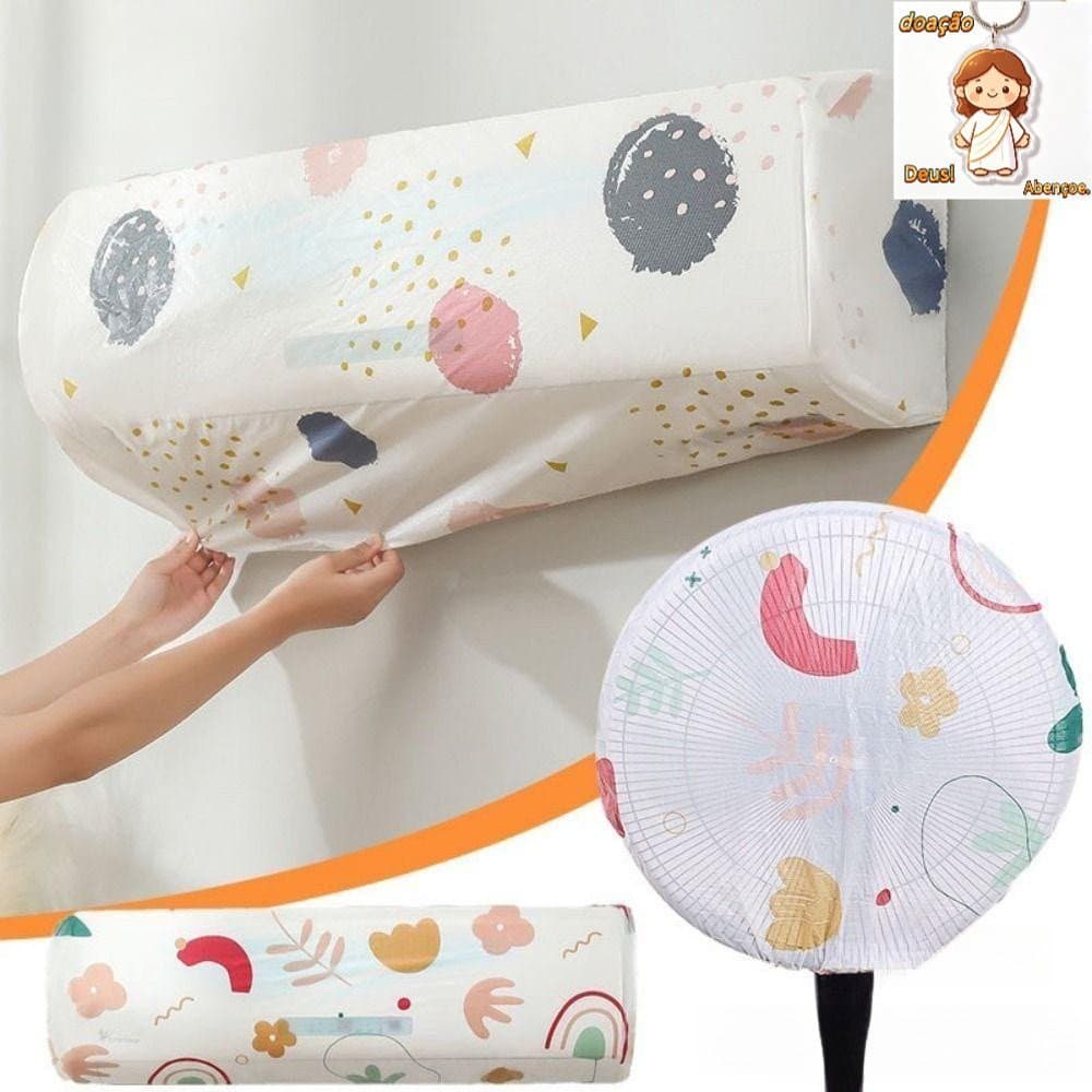 Capa para Ar Condicionado Autônomo WATTLE 1/3, Capa Protetora Impermeável para Ventilador Montado na Parede