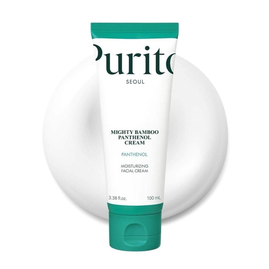 PURITO Creme Barreira com Pantenol 10% |   Hidratante Facial para Reparação da Barreira Cutânea |   Todos os tipos de pe