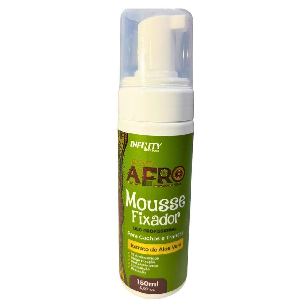 Mousse Fixadora Tranças Box Braids Cachos Afro Hair Envio24h