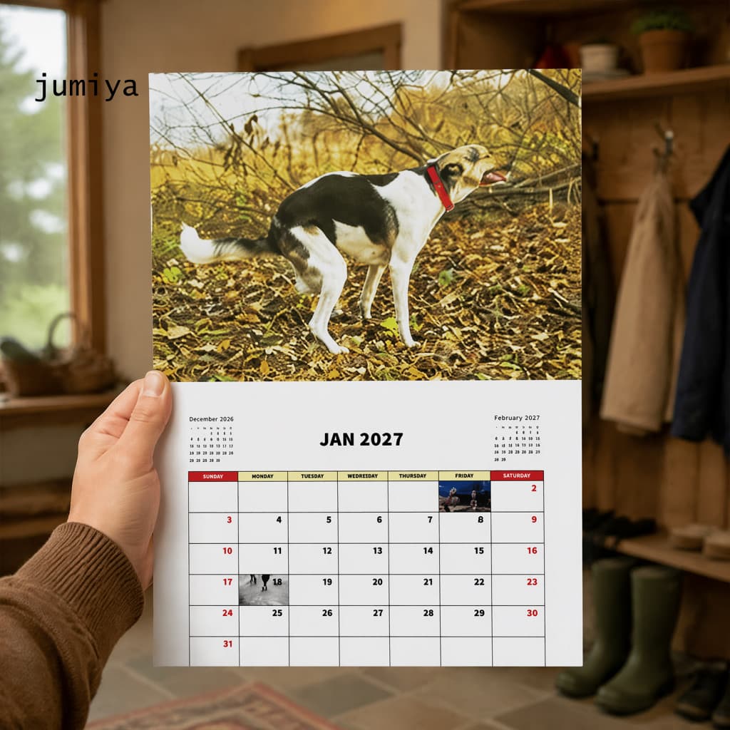 JY Calendário De Parede 2027 Para Planejamento De Pequenas Empresas , Planejador De Cocô De Cachorro Uso Em Escritório ,