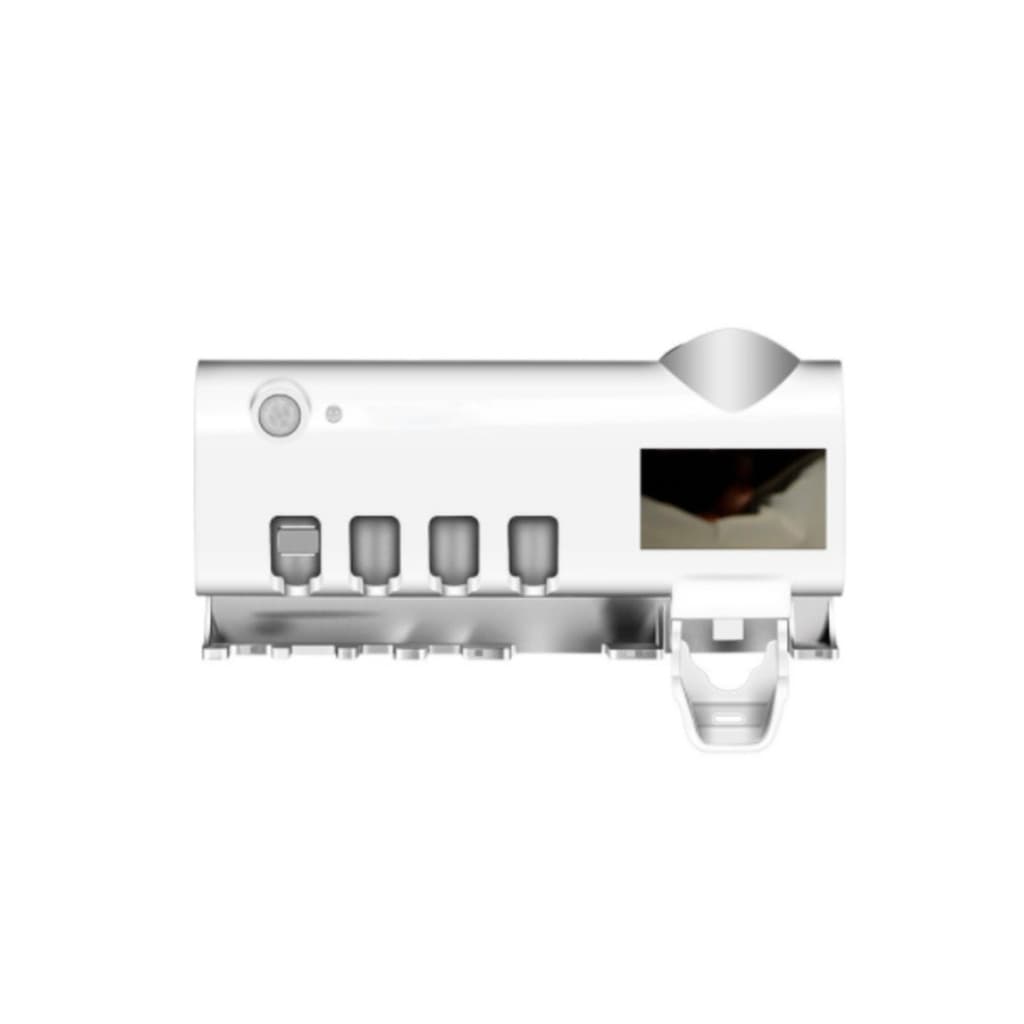 Dispenser Automático Pasta De Dente + Suporte De Escovas Uvv