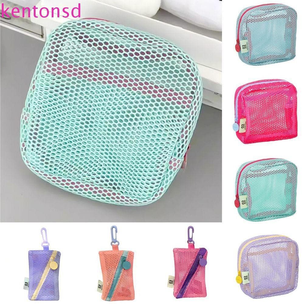Sacos Com Zíper De Malha KENTONSD , Bolsos Portáteis De Higiene Pessoal Para Viagem Visibilidade , Leves