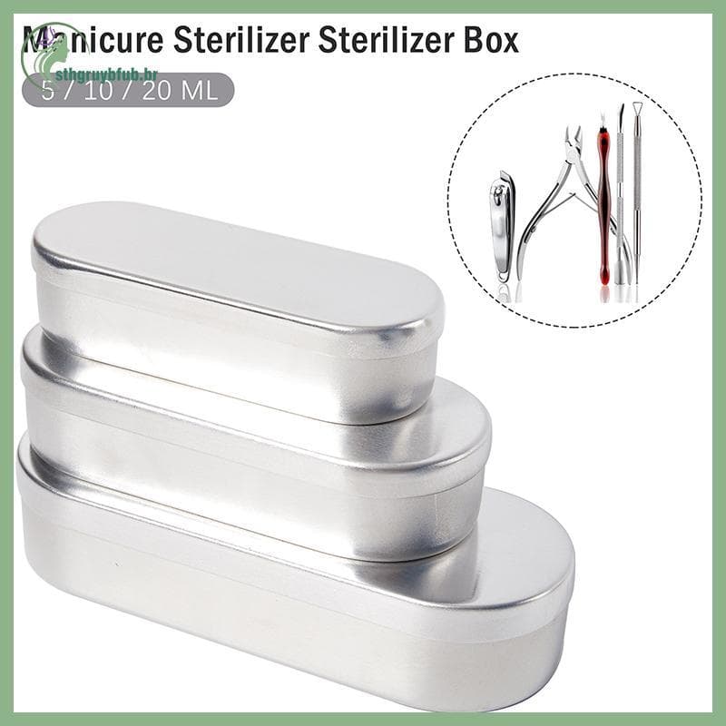 STHB Esterilizador Caixa Resistente A Altas Temperaturas Dental Unhas Ferramenta Bandeja BR