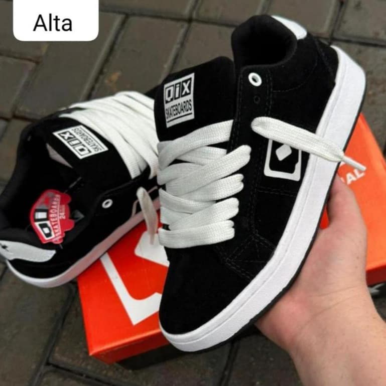 Tênis QIX Skate Antiderrapante Unissex 34 ao 43 HICKSTORE