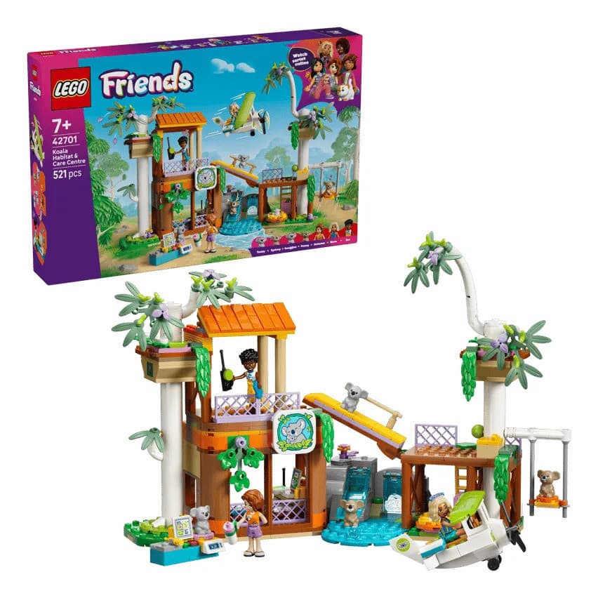 Lego Friends Habitat Centro Cuidados Coala 42701 - 521 Peças 521 Friends
