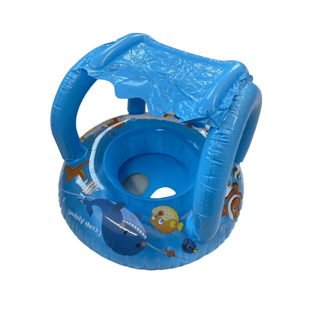 Boia Baby Assento Coberto Para Bebe - Azul