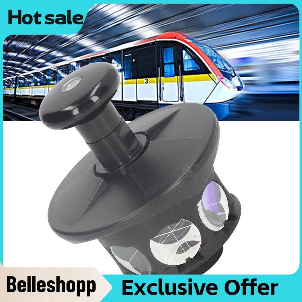 Belleshopp-br Prisma de 360 ​​graus 360° Reflexivo Auto Tracking Topografia Prismas Estação Total para Suncatchers