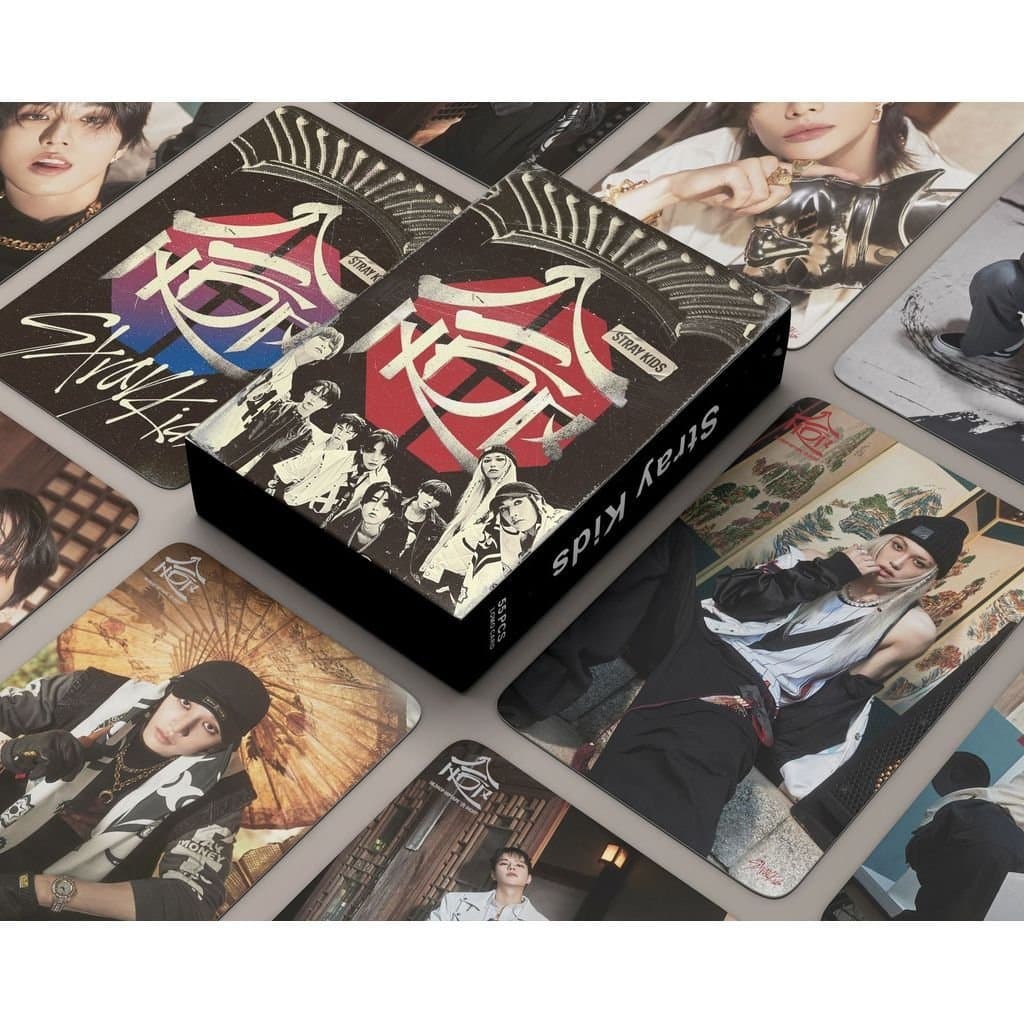 Novo Produto KPOP : 55 Cartões/Caixa , Pequenos Stray Kids , Álbum De Mercadorias LOMO