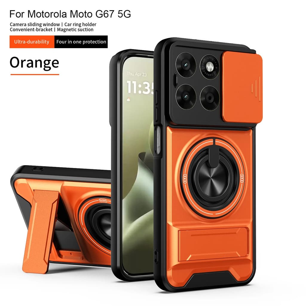 Para Motorola Edge 60 70 Fusion Moto G67 G77 G17 G37 G47 G06 G56 G86 G75 Caso De Telefone Armadura Câmera Proteção Capa
