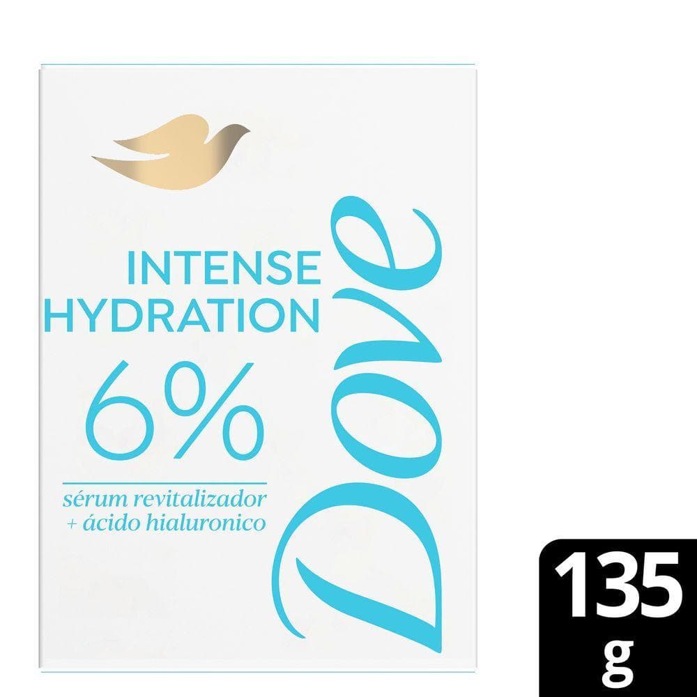 Sabonete em Barra Dove Hidratação Intensa Sérum Revitalizador e Ácido Hialurônico 135g