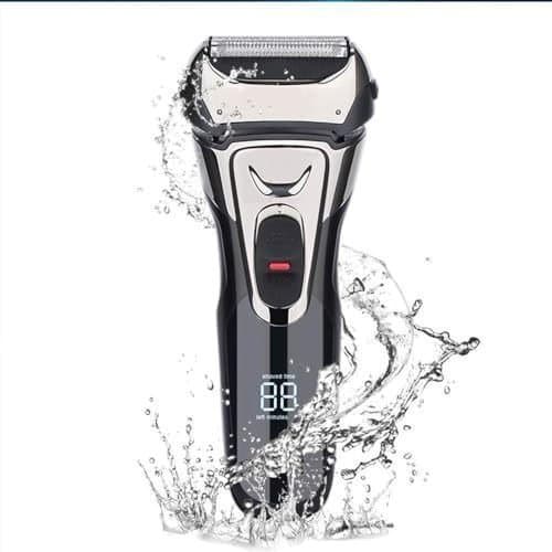 Barbeador Elétrico Masculino EKHOU, Aparador de Barba para Homens, Lavável, Carregamento USB, Modelo TW5N