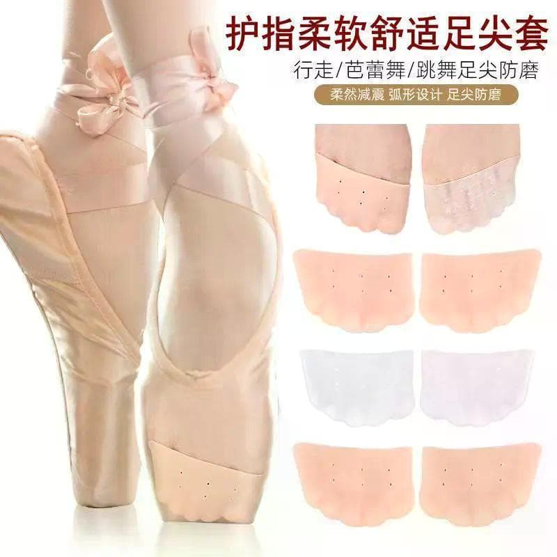 Novo Xiaohongshu senhoras toe capa de cinco dedos anti-dor capa protetora Ballet dedicado toe anti-desgaste dedo capa.20