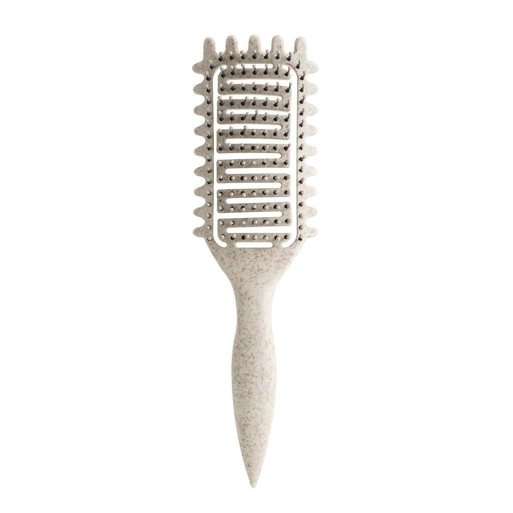 Escova Modeladora de Cachos, Escova de Cachos 2024, Escova de Cabelo Ventilada, para pentear, modelar e fixar cachos, ba