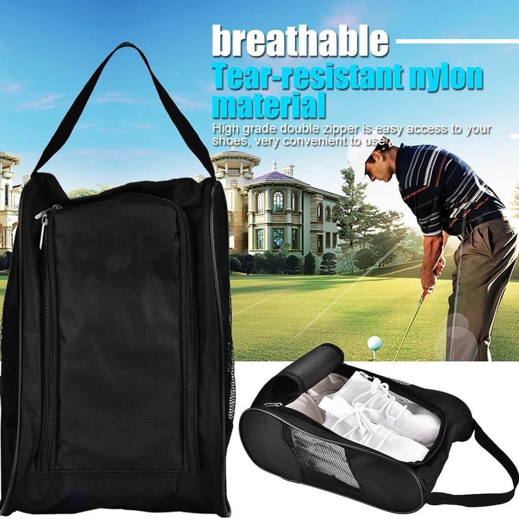 Saco De Armazenamento De Sapatos De Viagem-Organizador Portátil À Prova De Poeira , Bolsa De Sapato Respirável Leve De G