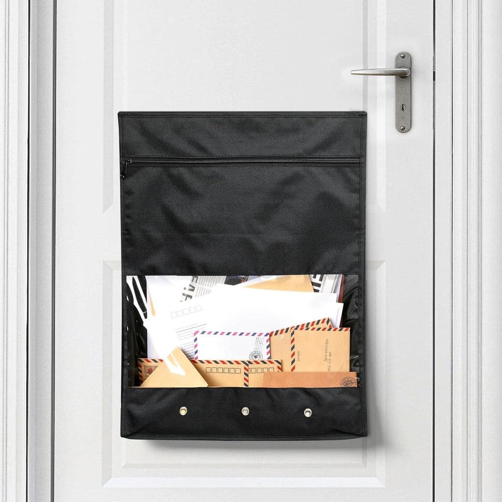 Bolsa Coletora de Correspondência, 16,14" x 8,26" Coletor de Correspondência de Grande Capacidade para Porta da Frente c