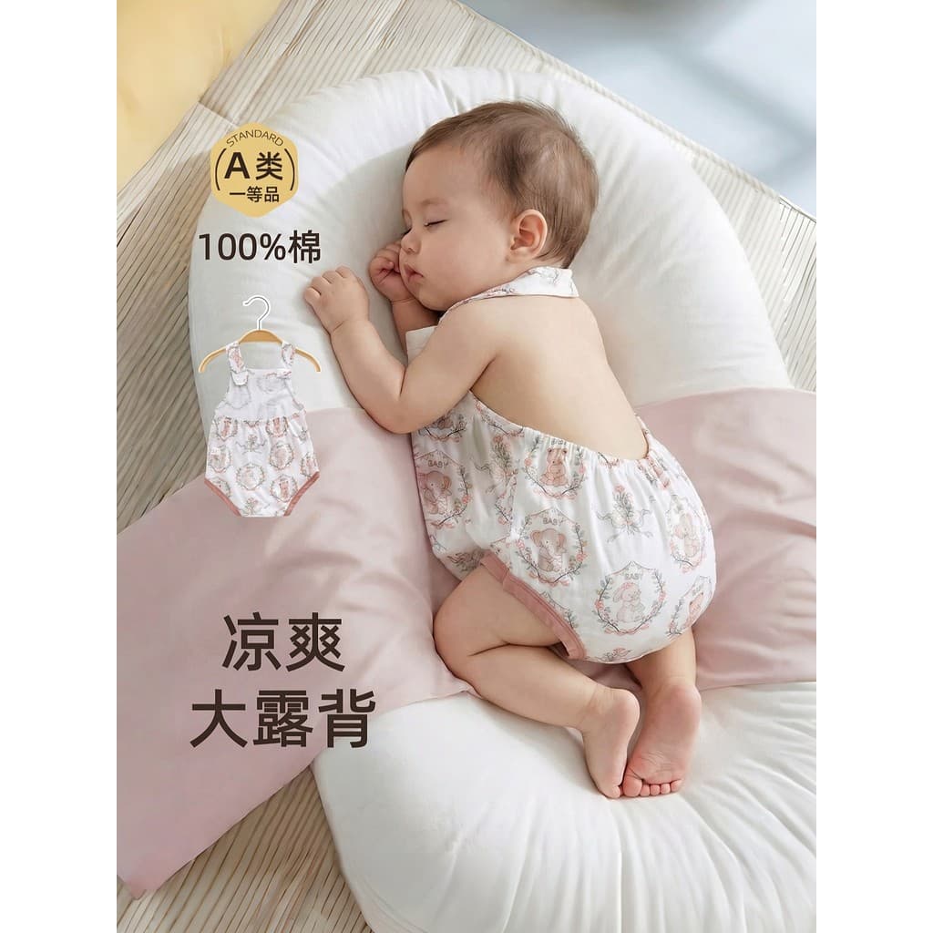 Bolso de barriga para bebê, proteção para barriga, Anti-frio, verão, tipo fino, algodão puro, pequeno mês, idade, estili