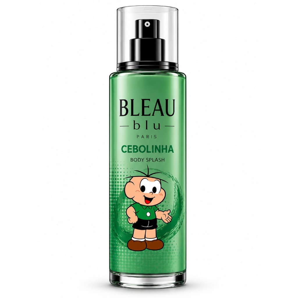 Perfume Infantil Cebolinha 60ml Fragrância Suave e Refrescante