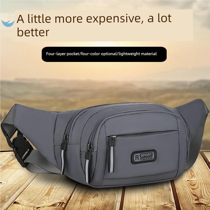 Esportes ao ar livre multifuncional à prova dwaterproof água saco de cintura das mulheres dos homens grande capacidade c