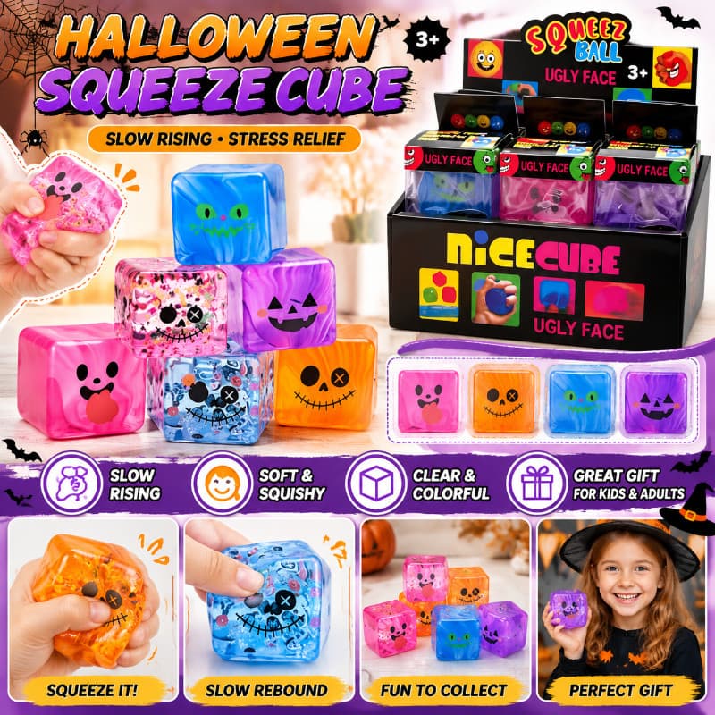 Brinquedo Mole Gelado De Grandes Dimensões , Design Semitransparente De Ascensão Lenta , Perfeito Para Lembrancinhas De