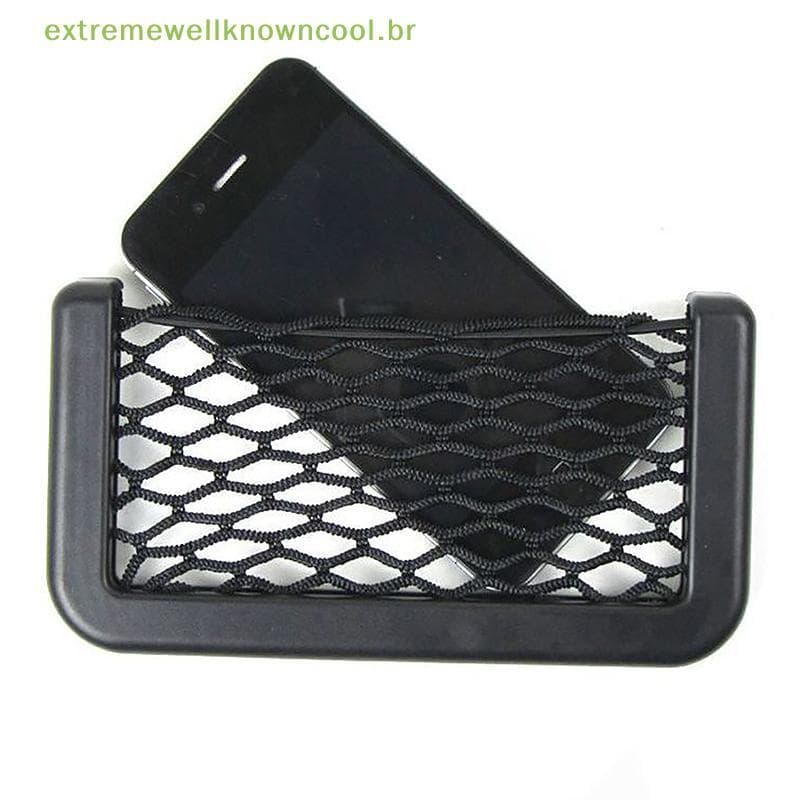 EWC Carro Multifuncional Rede De Armazenamento Do Telefone Malha Resiliente Carregando Saco Corda Poeta Suporte Móvel Ti